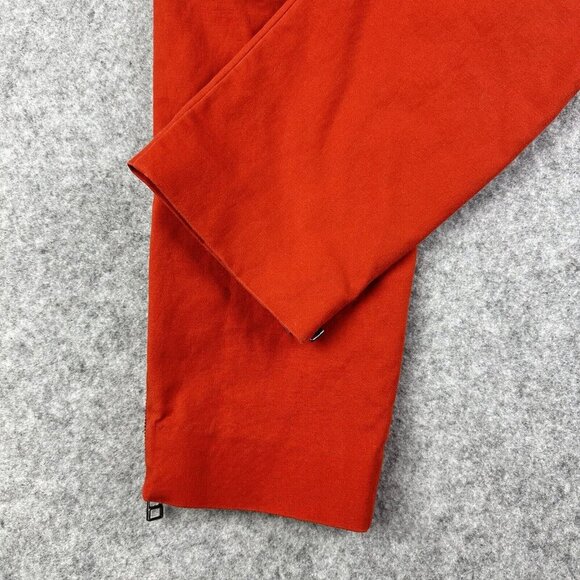 Anthropologie Cartonnier Charlie Ankle Pants Womens 4 Orange Career Boho Crop* - Picture 10 of 16